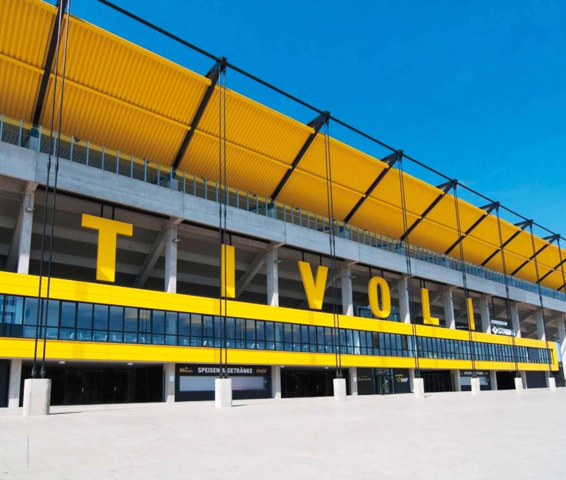 Stadion Sportpark Soers, GEO PROTECT®-Referenz zur Rückhaltung und Abflussdrosselung von Niederschlagswasser.